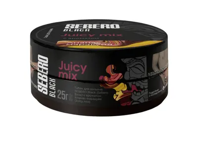 SEBERO Black Juicy Mix (ананас, маракуйя) 25 г
